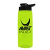 Garyline® Flair Tritan® Bottle with Drink-Thru Lid - 26 oz. - Translucent lime green